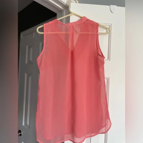 Pink Button Down Blouse - Picture 2 of 3